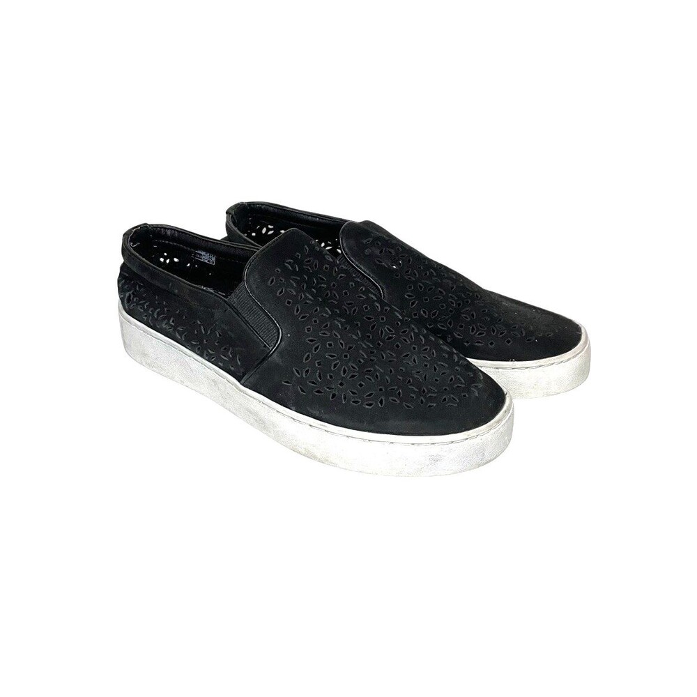 Vionic Midi Perf Perforated Slip On Shoes Leather… - image 1